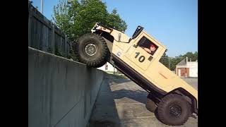 Humvee Climbing Vertical Wall - Hummer H1 (HD)
