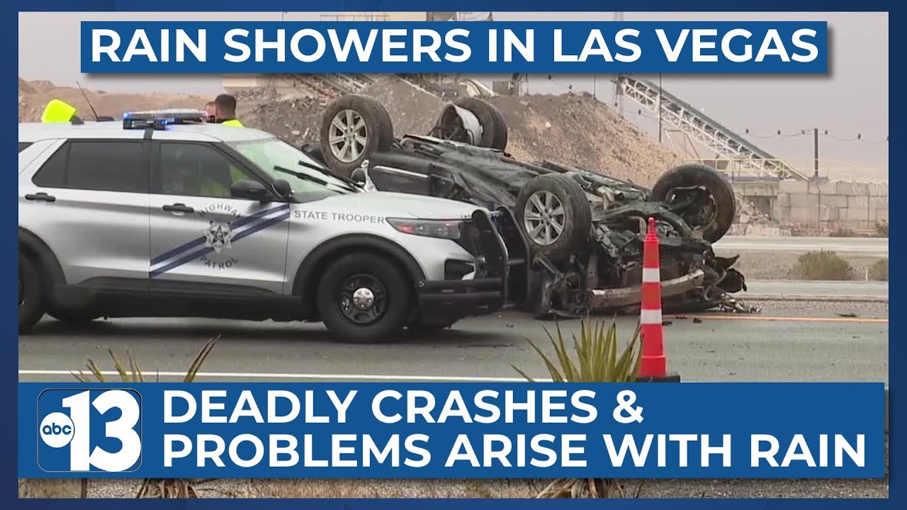Rain In Las Vegas Causes Deadly Crashes And Problems Throughout The rain-in-las-vegas-causes-deadly-crashes-and-problems-throughout-the