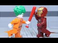 Lego Prison Break Joker Vs IronMan Lego Stop Motion