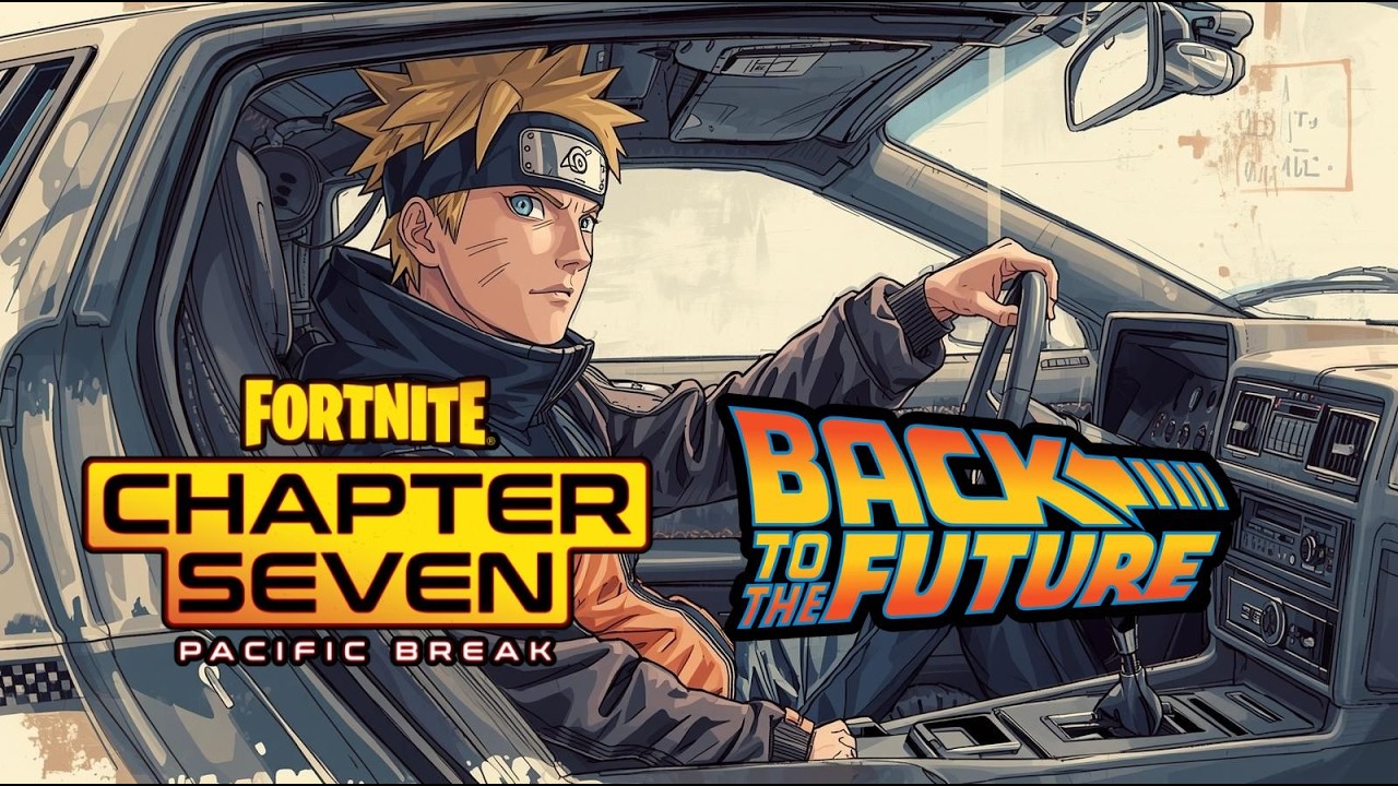 LIVE: Naruto x DeLorean! 🏎️ Fortnite Back to the Future OG Loot Guide!