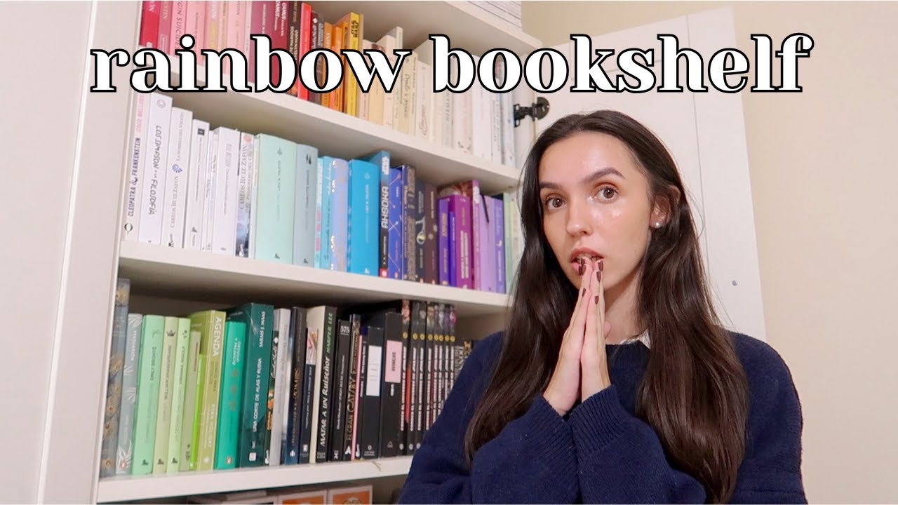 Re-organizando mi estantería por colores — 