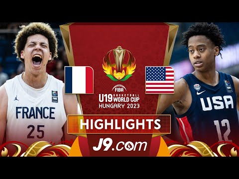 France 🇫🇷 v USA 🇺🇸 | Semi-Finals | J9 Highlights | #FIBAU19 Basketball World Cup 2023