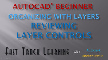 AutoCAD 2015 - Reviewing Layer Controls - FTL Tutorial
