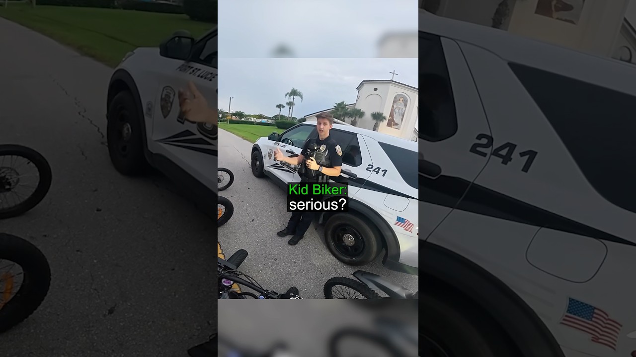 Bikers Stopped By 18yo Cop !😱