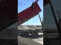 Jamaican dump truck offloading tons of gravel #shorts