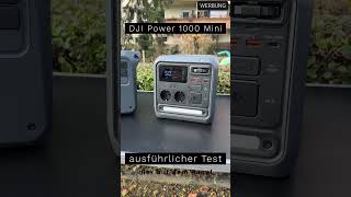 DJI Power 1000 Mini Teaser – Kompakte 1.000 Wh Powerstation für Camping &amp; Notstrom