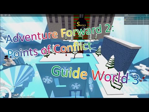 Roblox Adventure Forward 2 Points Of Conflict Guide World 3 All Stars And Coins Youtube - roblox adventure forward 2 extra symbols by pixeiates