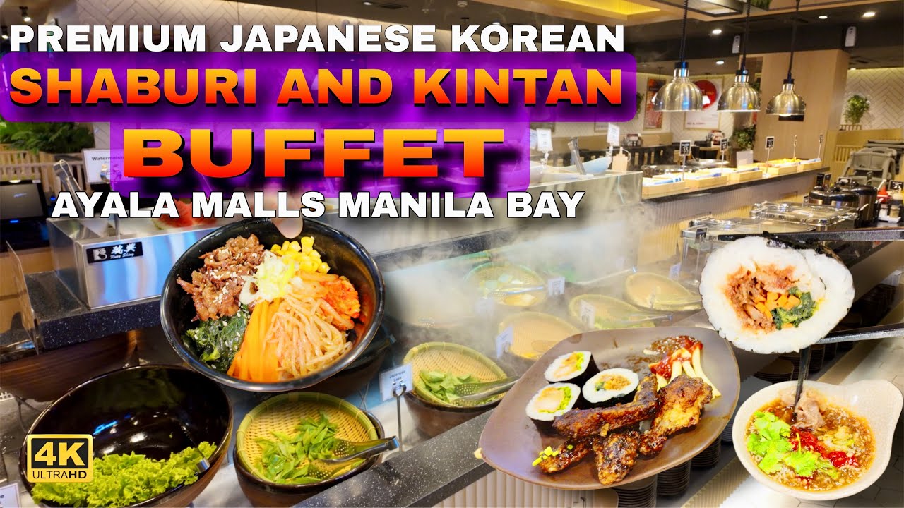 Shaburi and Kintan Buffet – Unlimited Japanese Korean Grill and Hotpot at Ayala Malls Manila Bay 🇵🇭