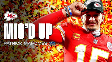 Patrick Mahomes Was Mic