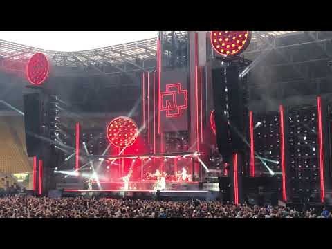 Rammstein Deutschland @Europe Stadium Tour 2019 12.6. Dresden - YouTube