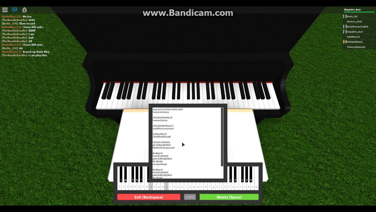 Say something. Roblox Piano!! :D (Notes in desc) - YouTube