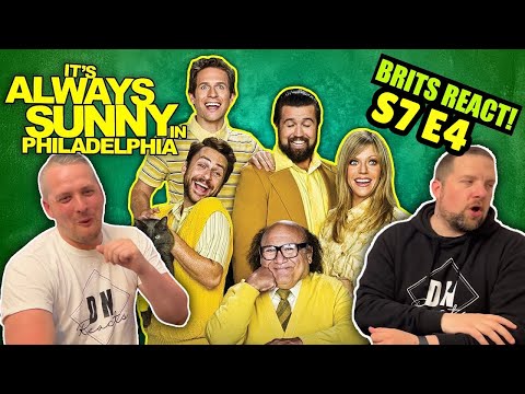British Guys React to It's Always Sunny S7 E4 – Sweet Dee Gets Audited