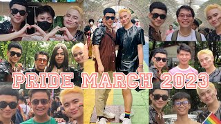Ang saya sa Pride March sa Quezon City **Be yourself Nice to meet kamahals** | Freak and Jerck