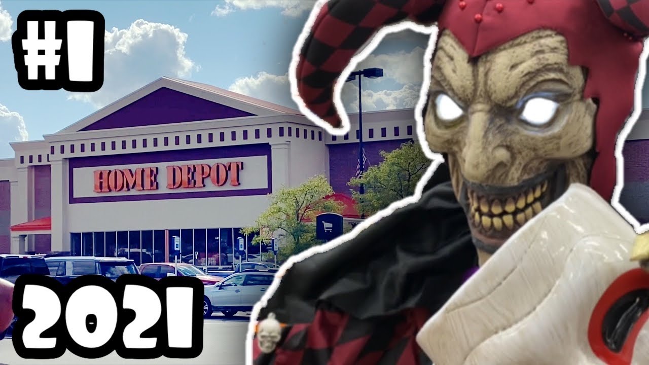 HOME DEPOT HALLOWEEN 2021 Local Tour! (Trip 1) YouTube