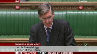 Jacob Rees-Mogg tells the public stop "this endless carping" about not getting COVID-19 tests! 😯
