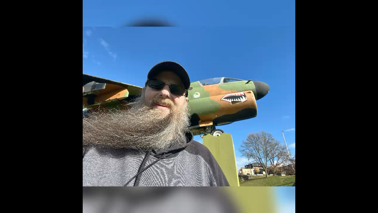 Epic view ✨of a Legendary plane ✈️ LTV A-7 Corsair II Ohio #amazing #wow #military #war