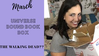 Universe Bound Book Box march 2020 unboxing!