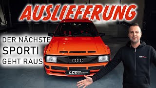 ENDLICH FERTIG  Ein weiterer SPORTQUATTRO verlässt unsere Hallen  Auslieferung  LCE PERFORMANCE