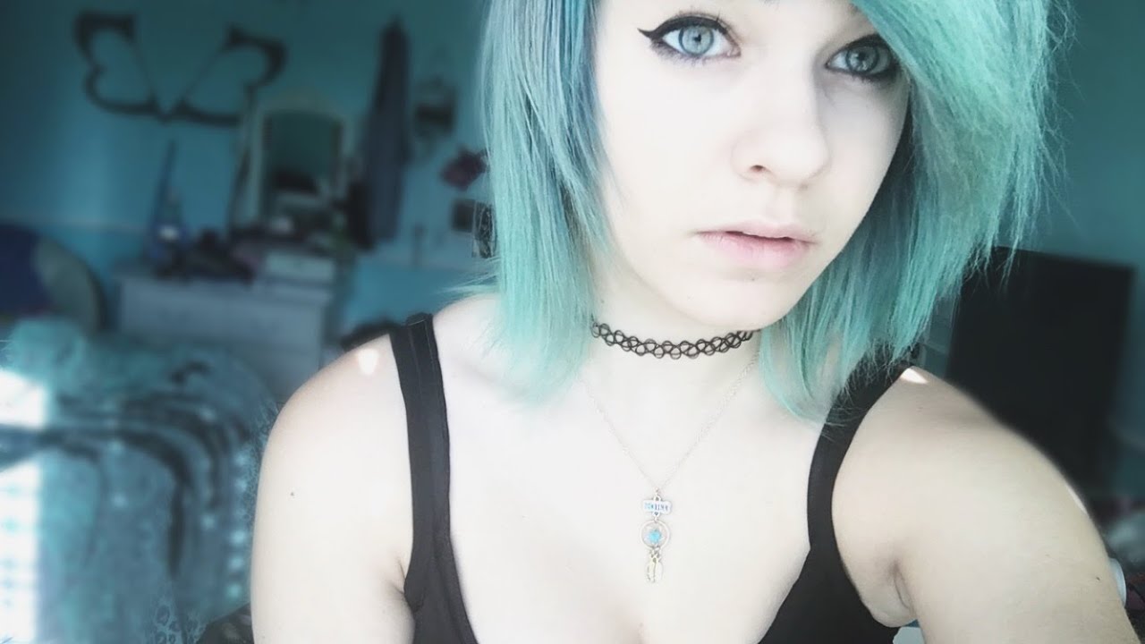 How I style my "Scene" Hair (Wet to Dry)