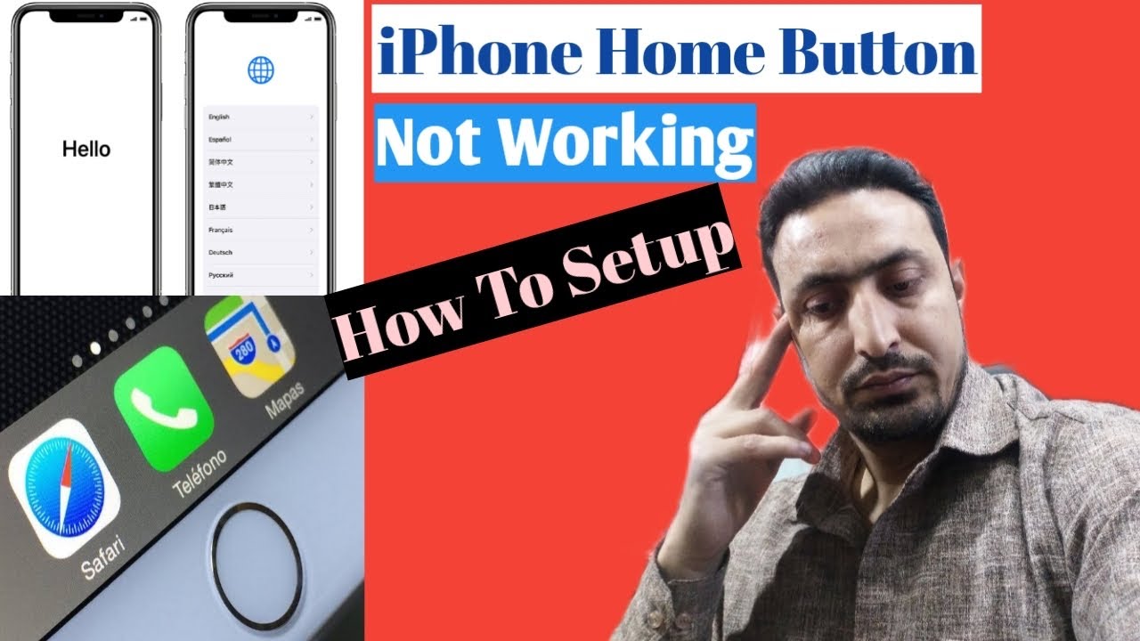 how-to-setup-iphone-when-home-button-not-working-youtube