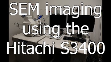 Hitachi s3400 SEM Workflow