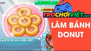 Game làm bánh Donut - Video hướng dẫn cách chơi game screenshot 1