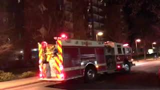 Engine 5-2 Arriving - Alpha Fire Co