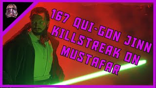 Star Wars Battlefront II 167 Qui-Gon Jinn Killstreak (Mustafar - Capital Supremacy)