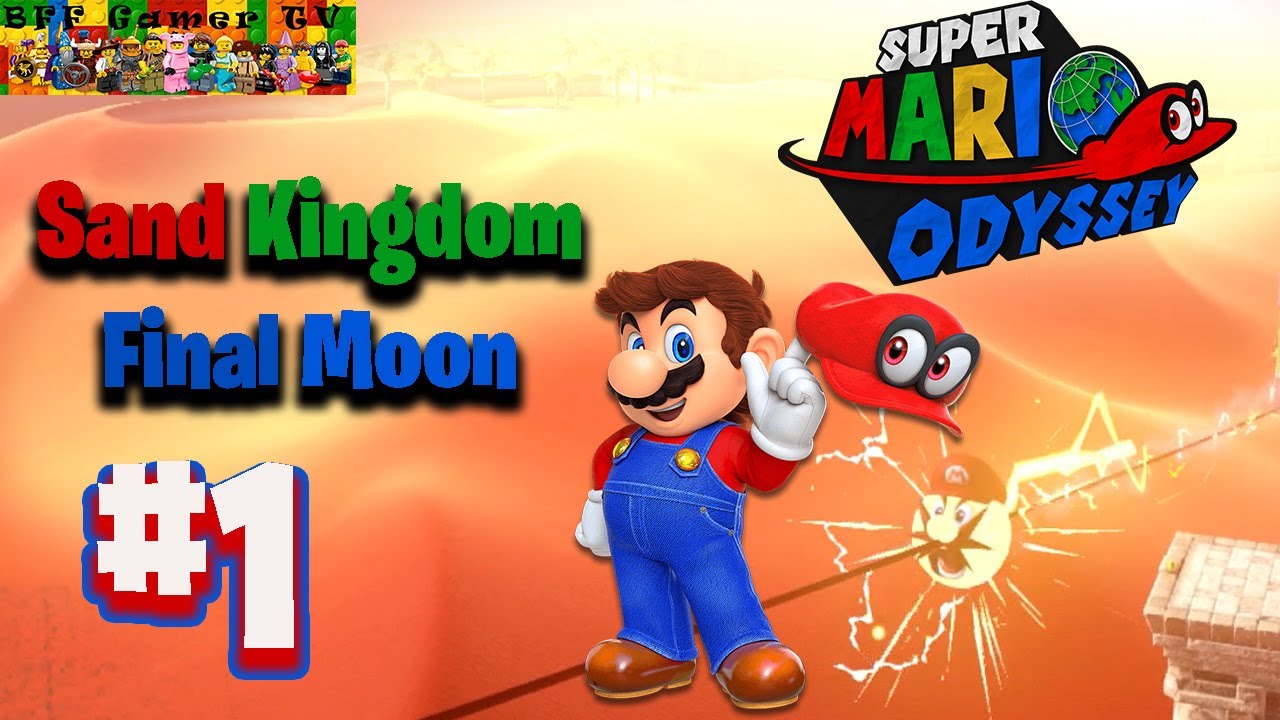 Super Mario Odyssey Power Moon Locations - Sand Kingdom 1-30