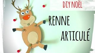 Coloriage de renne Noël à imprimer - ManzaBull