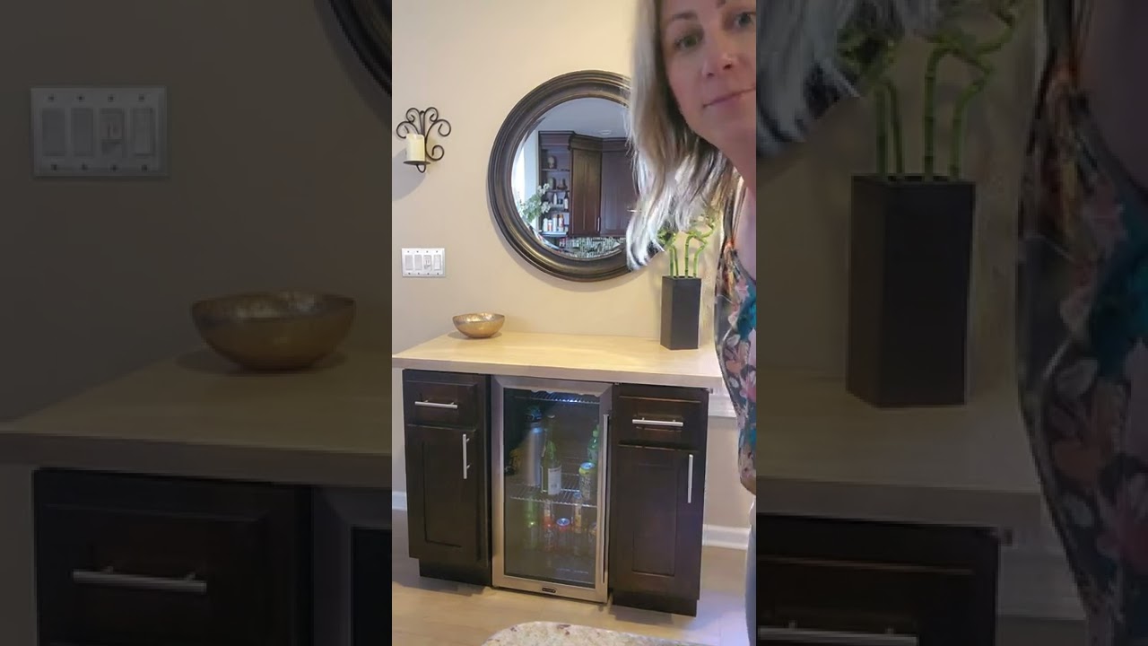 DIY Beer Cooler cabinet