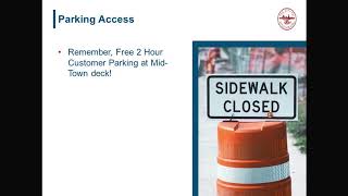 Main Street Construction Update 2-20-20
