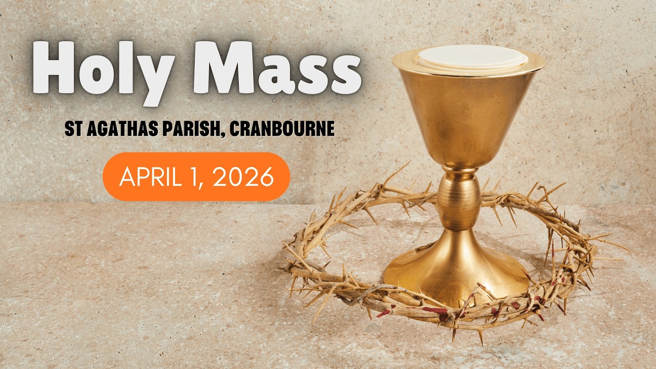 Holy Mass - 01/04/2026 - Wednesday of Holy Week - YouTube