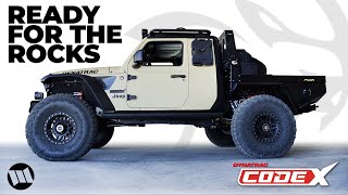 Jeep Gladiator Truck 2 Door Extra Cab Overland on 40 Inch Tires with a HELLCAT HEMI - DYNATRAC CODEX