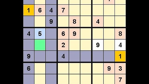 How to Solve New York Times Sudoku Hard October 16, 2020