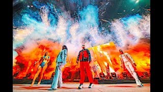 Selena gomez, cardi b, ozuna, dj snake 2019 coachella - taki