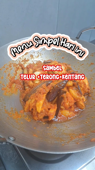 Sambelado Telor, Teromg & Kentang #dj #sambalado #baladoterong #baladotelur #baladokentang