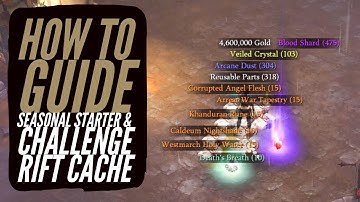 Diablo 3 - Seasonal Starter How To Guide & Challenge Rift Cache
