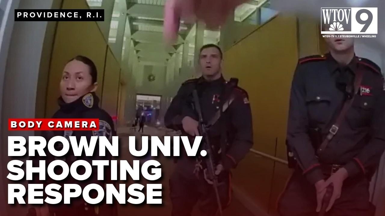 New BODY CAMERA footage shows BROWN UNIVERSITY shooting response