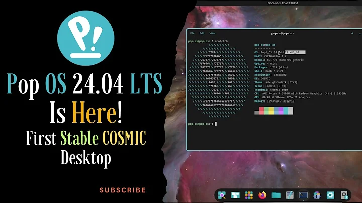 Pop!_OS 24.04 LTS Is Here! | New COSMIC Desktop Finally Released