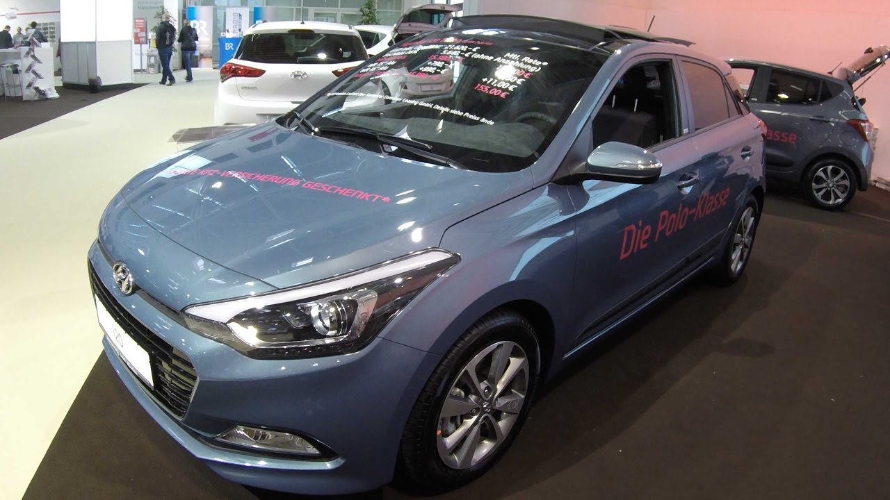 HYUNDAI i20 PASSION SUN GB AQUA SPARKLING BLUE