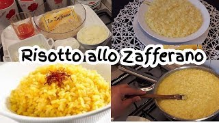أكلة إيطالية ?? : الأرز بالزعفران Risotto Allo Zafferano سهلة التحضير لذيذة 