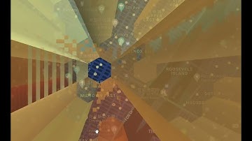 data visualization for New York citi bike station using deck.gl