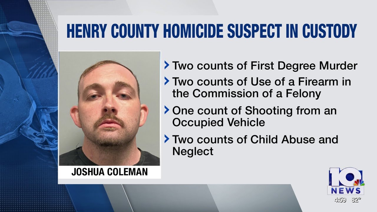 Henry County homicide suspect in custody - YouTube