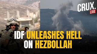 LIVE | Israeli Strikes Reduce 40 Hezbollah 'Terror' Sites To Dust | CHILLING IDF Operation On Camera