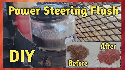 How To Flush Your Power Steering Fluid The Easy Way. No Special Machines Needed.