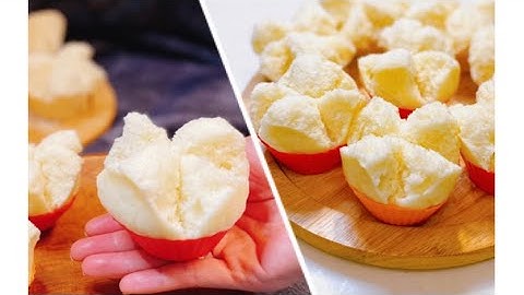 Bánh bò bông cấp tốc công thức mới, không cần trứng, không ủ bột. Thành công 100% ai cũng làm được