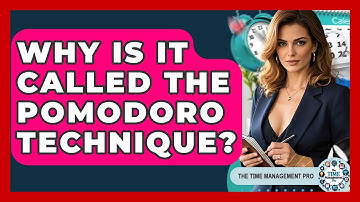 Why Is It Called The Pomodoro Technique? - The Time Management Pro