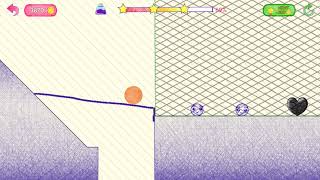 Love Story : Draw Physics Line. Heal Love. Level 49. 3 Stars.