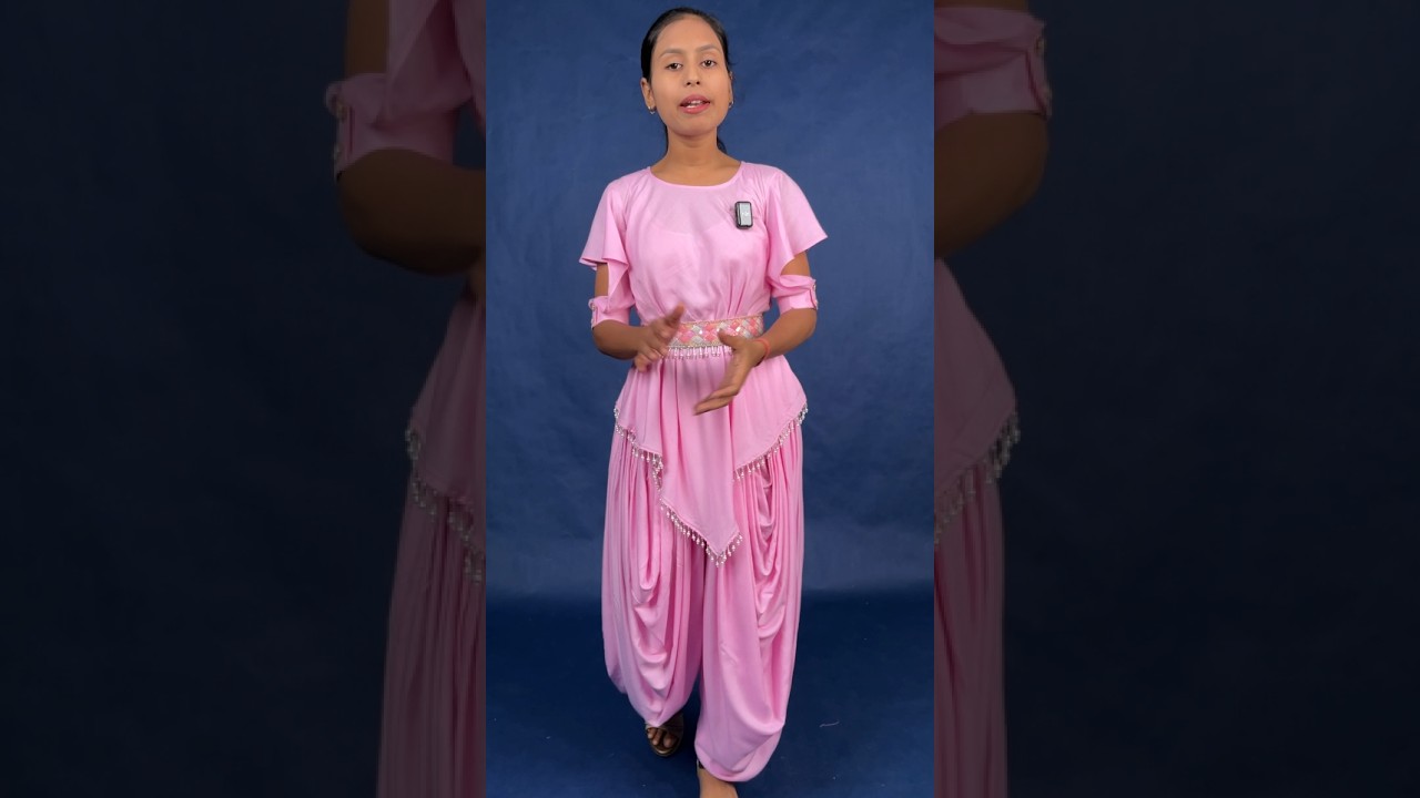 Designer Waist Belt Cutting and Stitching with Preeti Style Dhotiset 